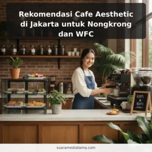 Rekomendasi Cafe Aesthetic di Jakarta untuk Nongkrong dan WFC