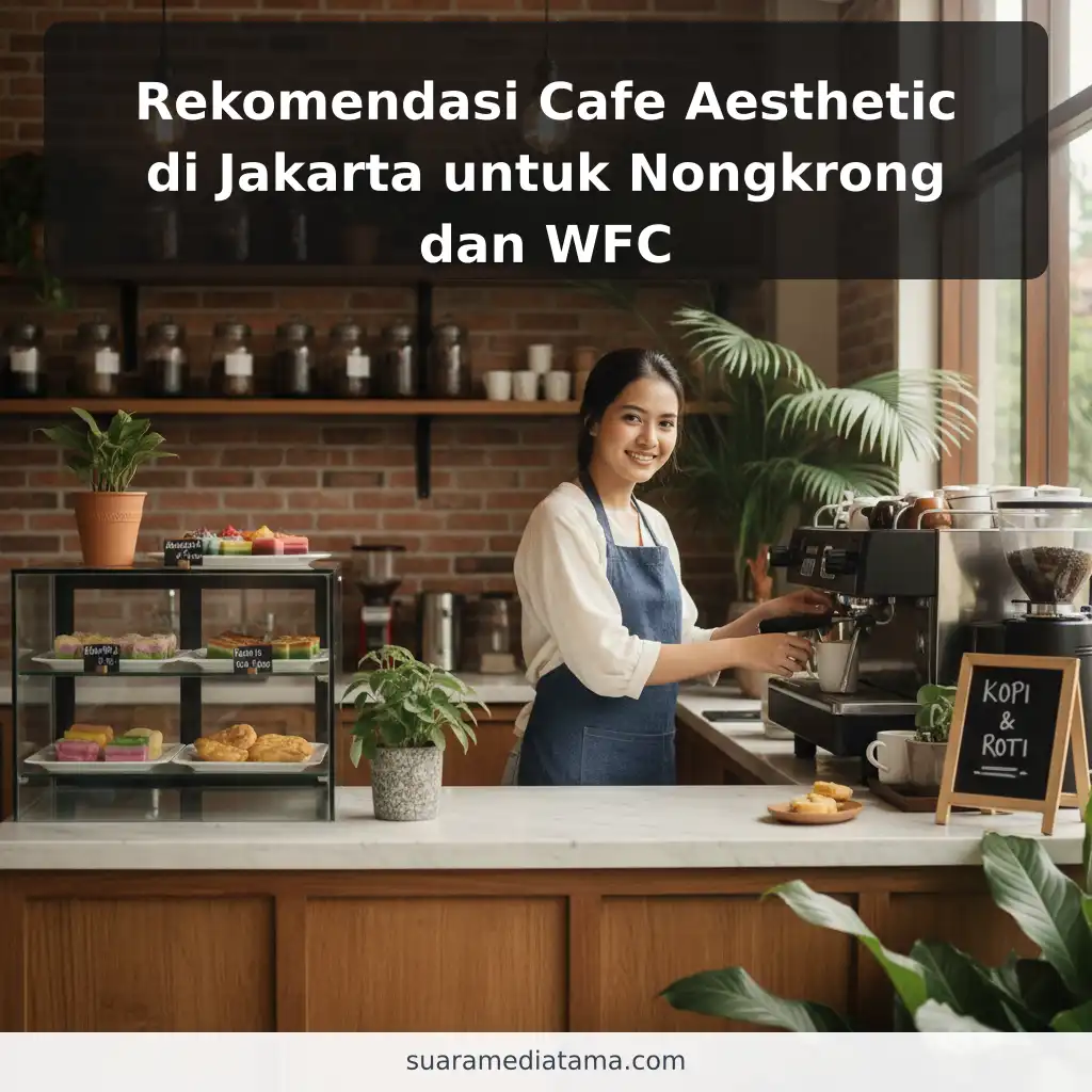 Rekomendasi Cafe Aesthetic di Jakarta untuk Nongkrong dan WFC