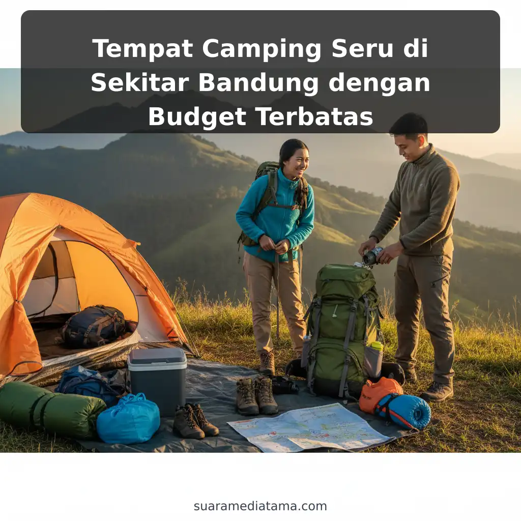 Tempat Camping Seru di Sekitar Bandung dengan Budget Terbatas