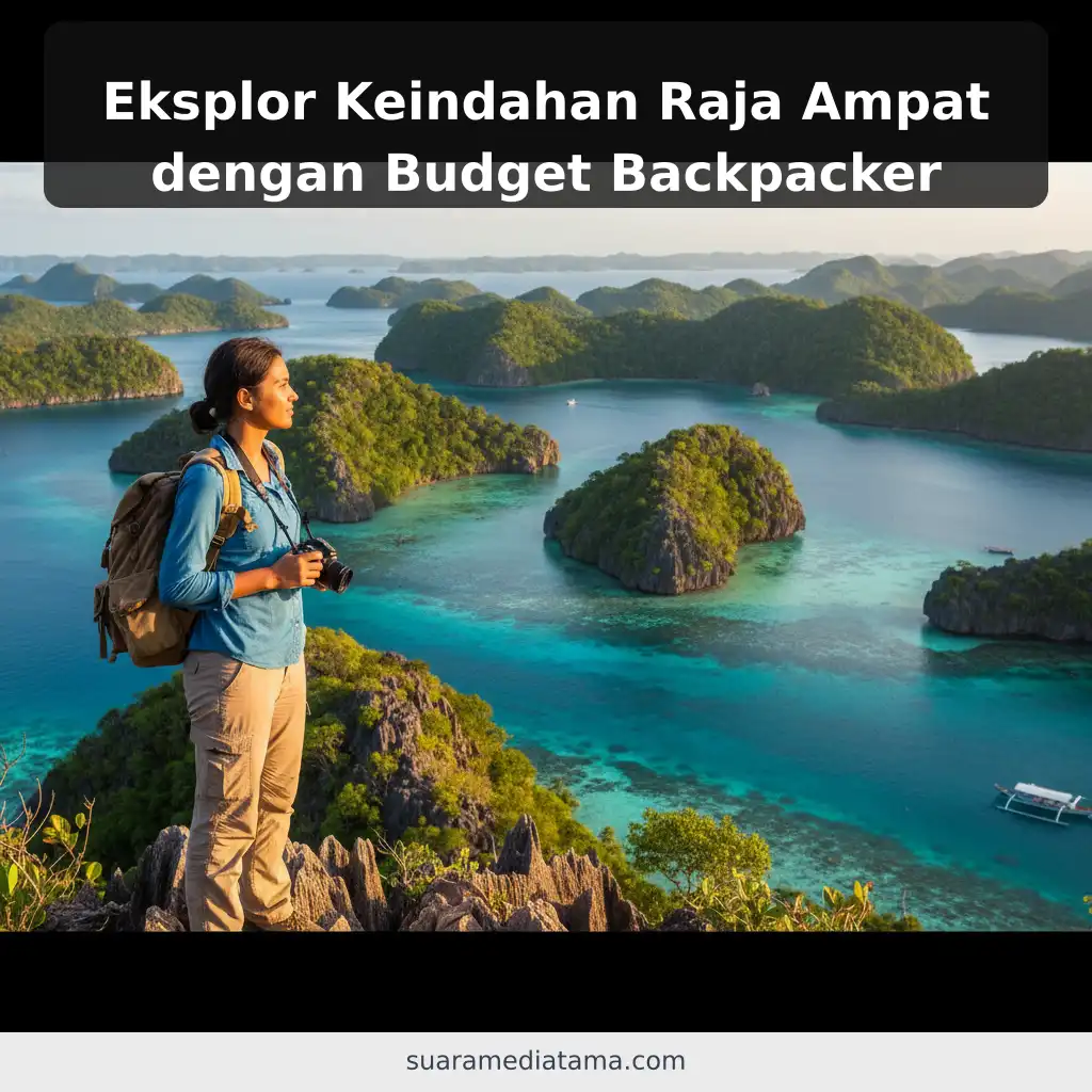 Eksplor Keindahan Raja Ampat dengan Budget Backpacker