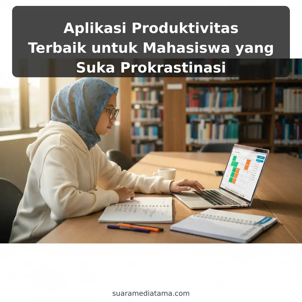 Aplikasi Produktivitas Terbaik untuk Mahasiswa yang Suka Prokrastinasi