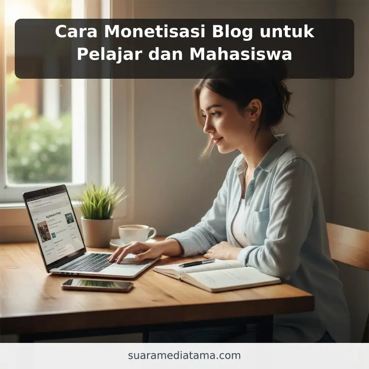 Cara Monetisasi Blog untuk Pelajar dan Mahasiswa