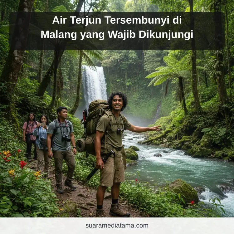 Air Terjun Tersembunyi di Malang yang Wajib Dikunjungi