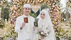 ilustrasi foto pernikahan islami | suaramediatama.com