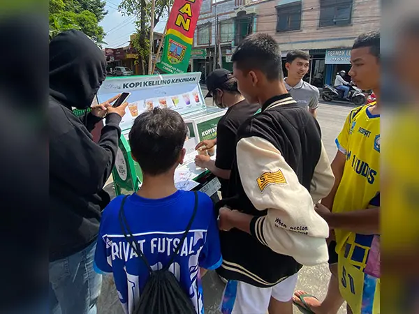 Paket kemitraan Nyopee franchise kopi kekinian